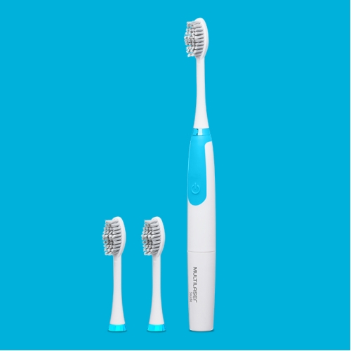 Produto Escova Dental Elétrica Vibratória - Health Pro - Multilaser Saúde