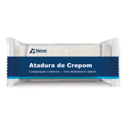 Atadura Crepom 13 fios 10CM Neve