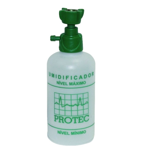  FRASCO UMIDIFICADOR PARA OXIGÊNIO 250ML PROTEC