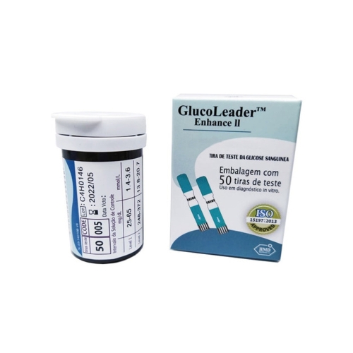 Produto Tiras de Glicemia Glucoleader Enhnace